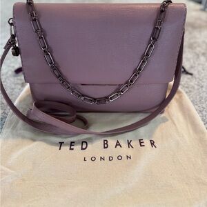 NWOT- Ted Baker Dianna Leather Handbag in Lilac